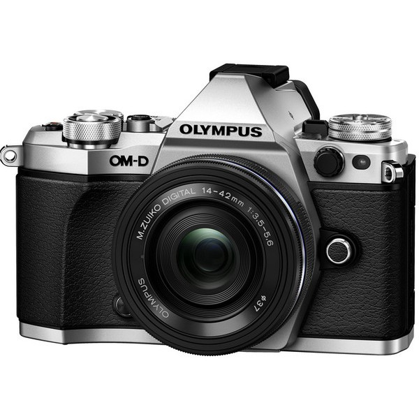 Цифрова системна камера OLYMPUS E-M5 Mark II Pancake Zoom 14-42 KIT Silver/Silver